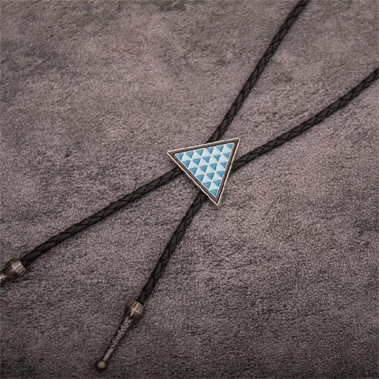 Country Embossed Bolo Tie Unisex Shirt Neck Tie Adult Rodeos Rope Tie Necklace