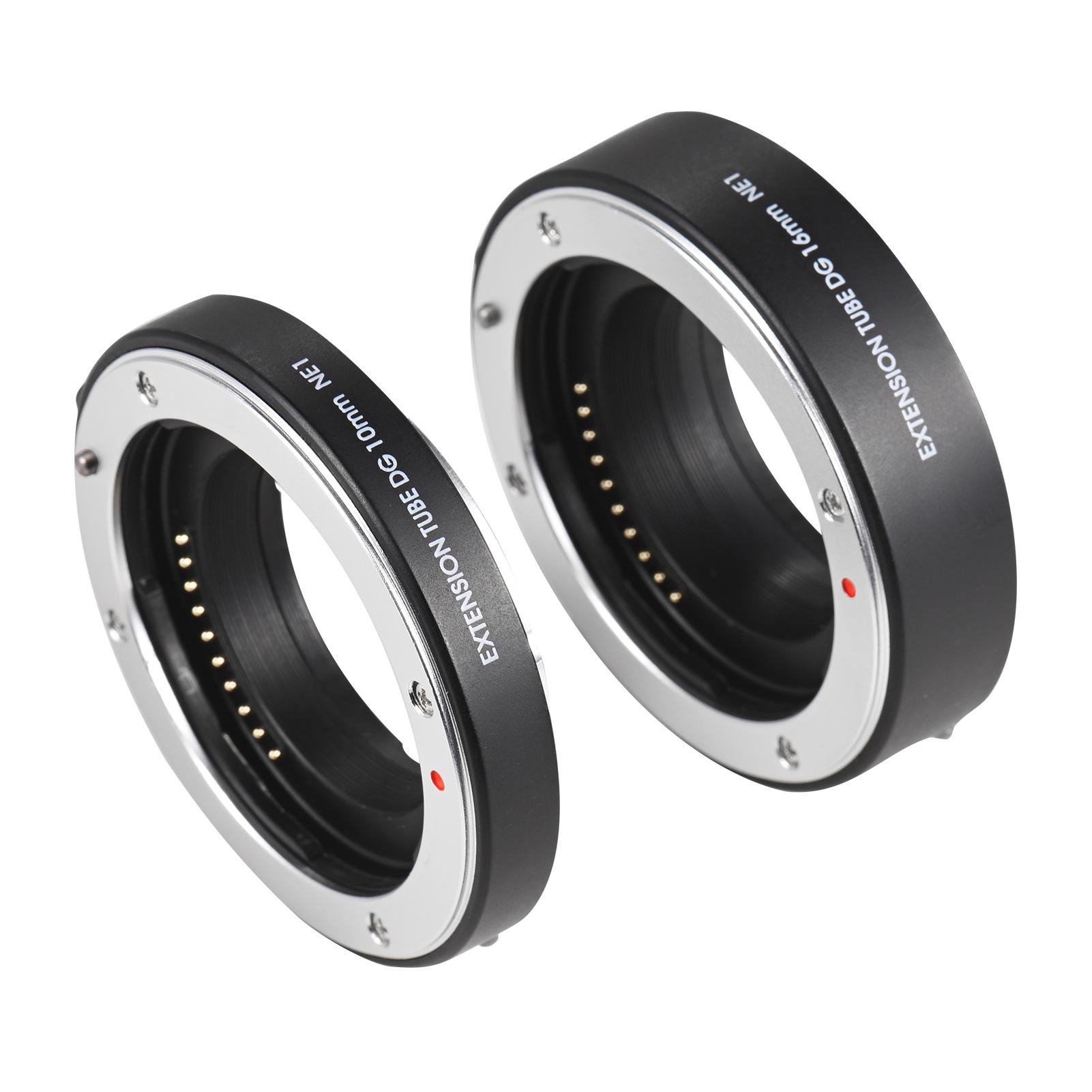 NE1 10mm 16mm Macro Extension   Set Support Auto   Aperture   for    R  S NEX7 NEX6 NEX-5N NEX-5C