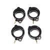 4Pcs Rubber Carburetor Intake Manifold Boot Joints Engine Insulator Adapters Replacements for Kawasaki ZX1200C ZX1100C ZX1100D