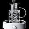 ZISIZ Large Capacity Glass Tea Mug