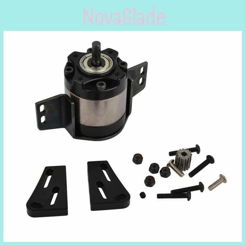 Sturdy Metal Planetary Gearbox Transmission Case For 1/10 Rc 4wd D90 Crawler Truck