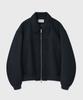 Kiimuir Wool Varsity Jacket_Navy