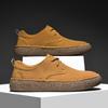 Herrenschuhe Neu Herbst Mattleder Freizeitschuhe Schnürschuhe Herren Leicht Bequem Fahrschuhe Flats Sneakers Herren Outdoor Oxfords Schuh
