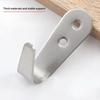 Stainless Steel Coat Hook Bathroom Behind The Hook Door Cloakroom Hook Up Partition Hook Bathroom Wall Hanger Clothes