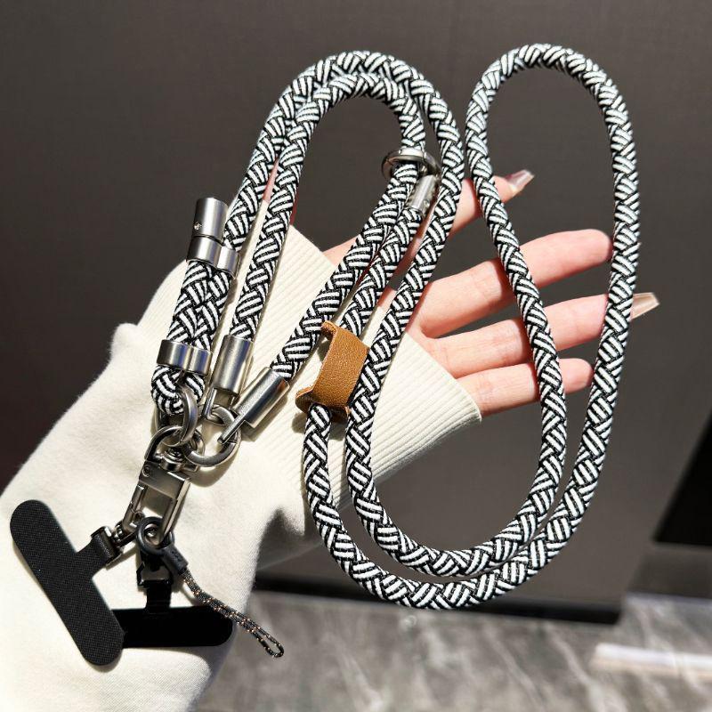 Adjustable Crossbody Strap Multifunctional Phone Lanyard - Three-in-One Pendant for Anti-Lost Travel