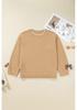 2025 Winter Plus Size Women's Versatile Bow Knit Sweater