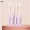 4Pcs Eyebrow Hair Removal Tweezers Set Rust-proof Stainless Steel Splinter Tool Ideal Gift for Women Beauty Lovers