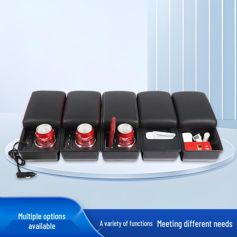 Universal Car Central Armrest Storage Box