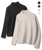 POLYGRAM Soft Touch Mock Neck Long Sleeve - 4 Colors