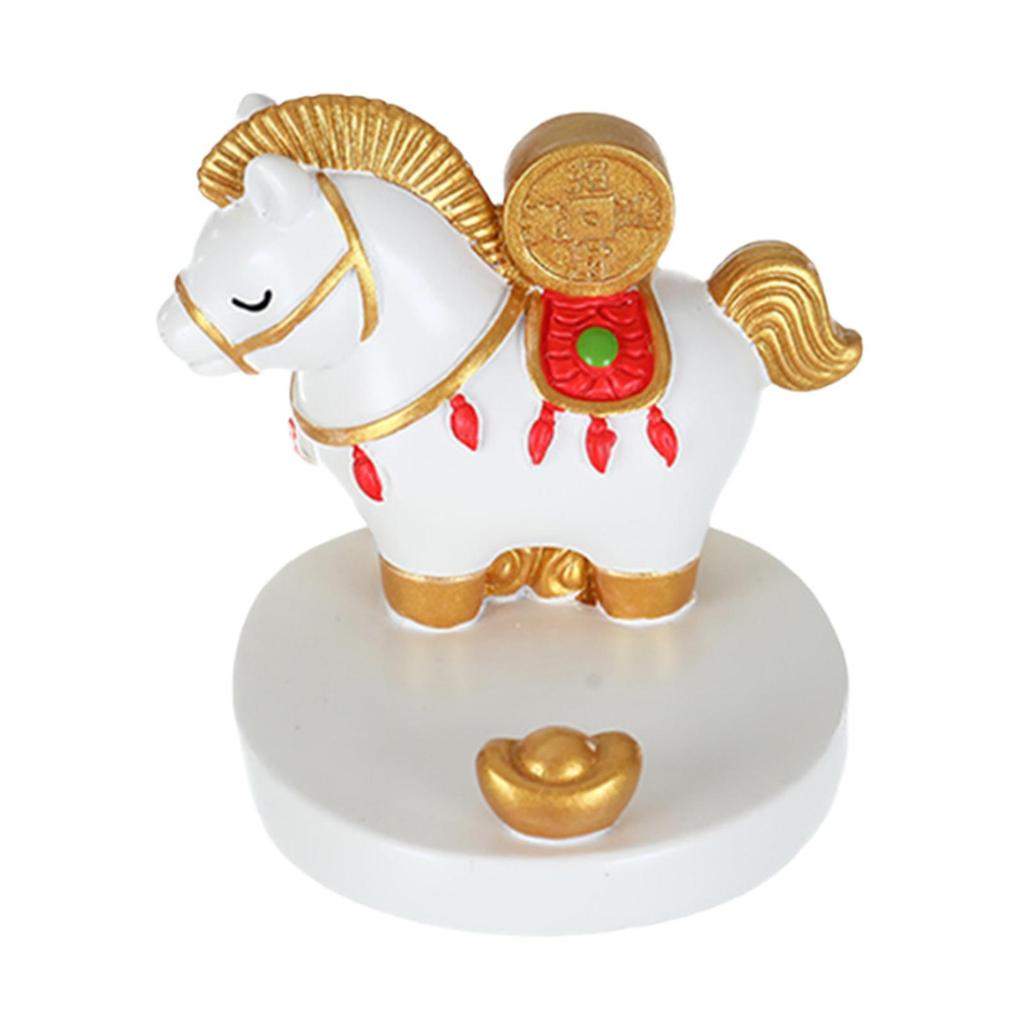 2026 Chinese Horse New Year Decorations Tabletop Ornament Doll Horse Statue for Bedroom
