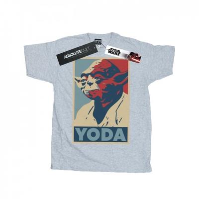 Camiseta masculina com pôster do Yoda