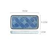Abay Japanese Style Rectangular Ceramic Serving Plate