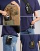 VIPERADE VE28 EDC Pouch 500D Compact EDC Pocket Organizer Molle Expandable Tool Storage Bag Small Coin Army Knife Pocket Pouch 6-in-1 Purse/Card