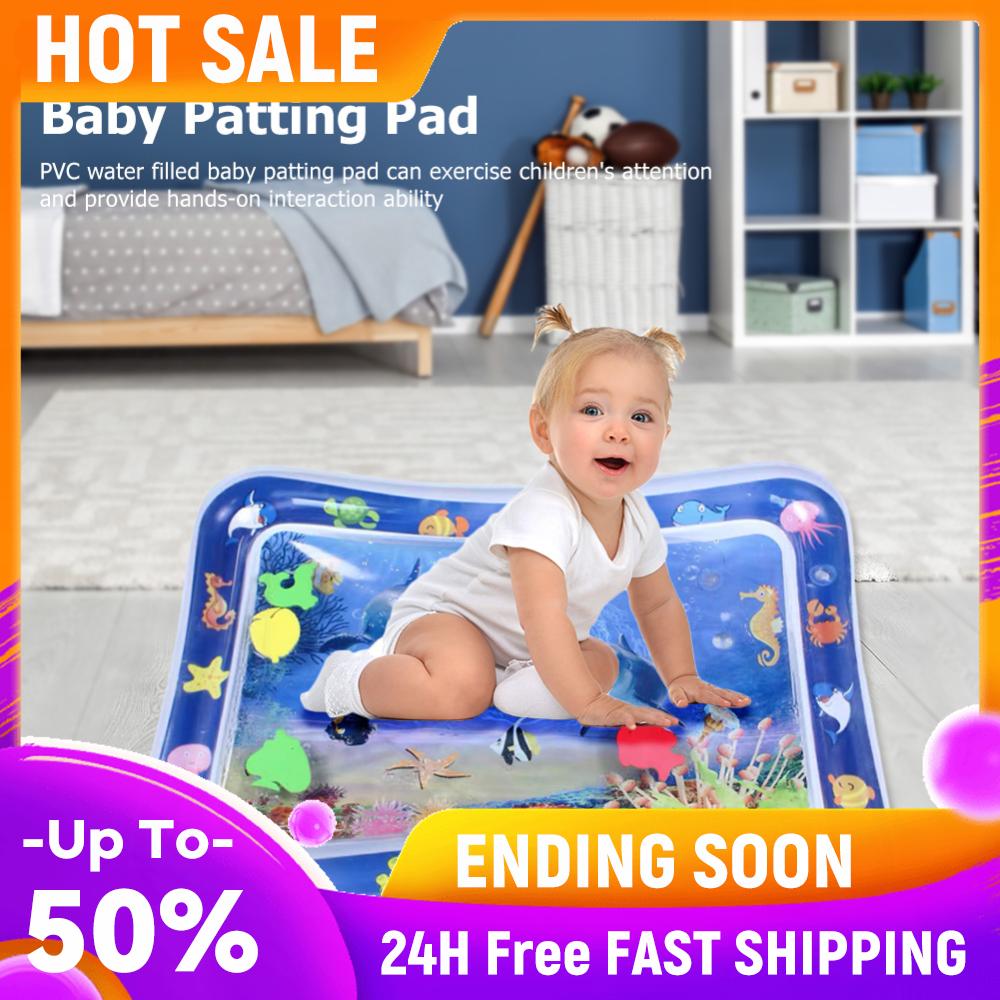 

65x48cm Leakproof Water Mat Indoor and Outdoor Water Mat Tummy Time Water Play Mat for Baby From 3 6 9 Months for Boys Girls China Mainland