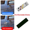 2 stücke Auto Seite Kotflügel Hinten Stamm Emblem Abzeichen Aufkleber Auto Aufkleber für W203 W204 W205 W211 W212 W213 W221 x166 X218