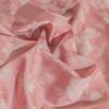 Floral Jacquard Imitation Acetate Fabric Shiny Smooth Wrinkle Resistant for Women's Dress Cheongsam Blouse Pants Sewing Material
