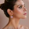 Ceramic Dopamine Starfish Earrings for Women Colorful Vibrant Pendant Youthful Hypoallergenic Jewelry Gift