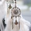 Handmade Decoration Home Car Ornament Car Pendant Dream Catcher Wind Chimes Feather Dreamcatcher