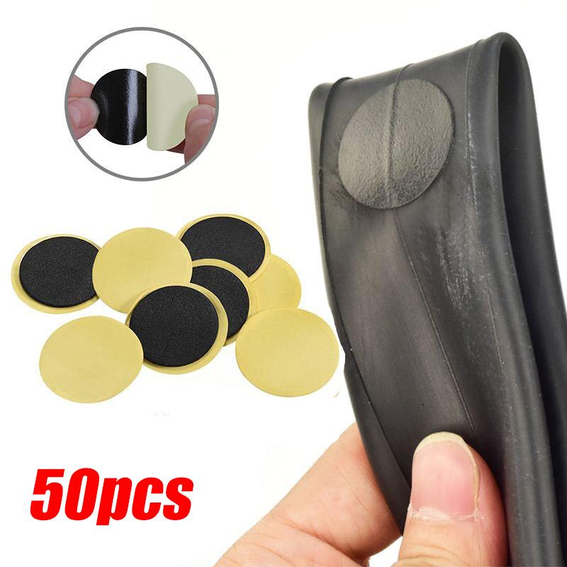 Bike Tire Patches Repairing Tool Tyre Protection No-glue Adhesive Quick Drying Fast Tyre Tube Glueless Patch Bicycle