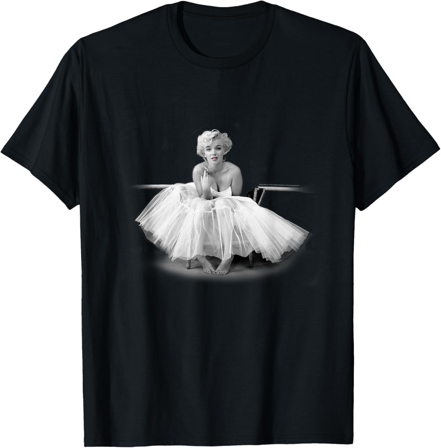 Marilyn Monroe Sitting Pretty T-Shirt Small S разноцветный
