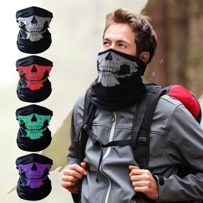 Seamless Multifunctional Cycling Face Mask, Warm Scarf, Headscarf