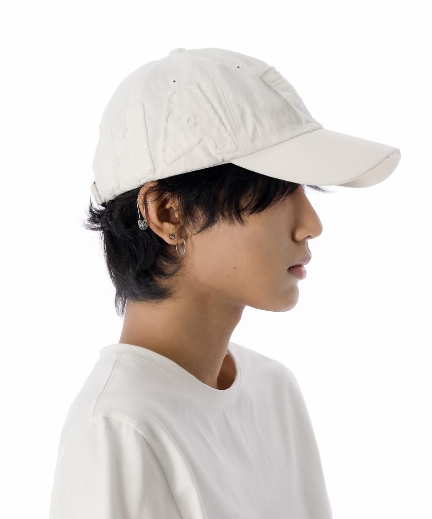 Heillo Center Line Cap (White-White)