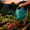 4L Plastic Watering Can Long Spout Watering Can with Ergonomic Handle Houseplant Watering Pot