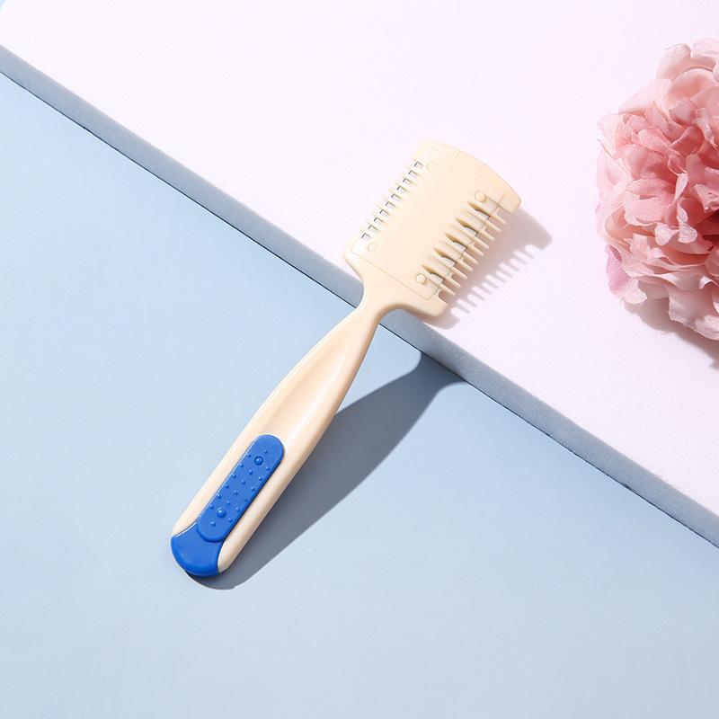 1Pc Durable Hair Cutting Trimmer Razor Blade Comb Long Beauty Hair Cut Accessories