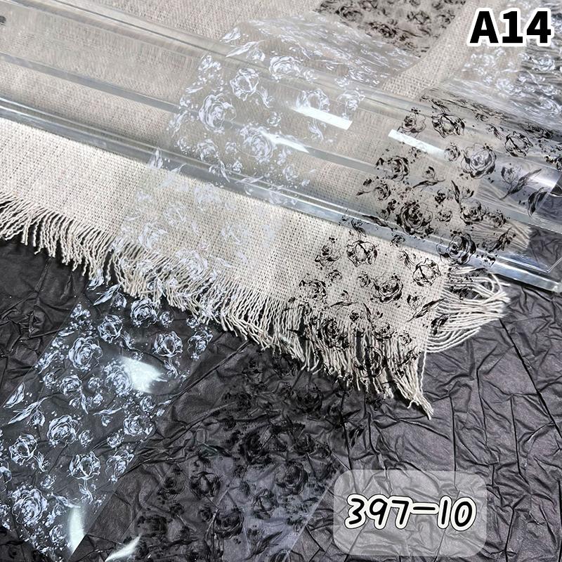 

Butterfly Flower Nail Transfer Foils Sticker Paper 50/100cm Bow Floral Stickers Nails Wraps Nail Art Stickers Decal Nail Art