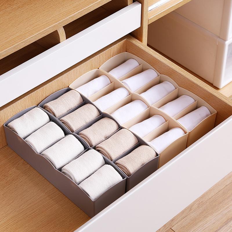 5 mřížek Spodní prádlo Ponožky Úložný box Plastová zásuvka Skříň Uspořádat Třídicí box Přepážka Příslušenství ke stolu Úložný koš