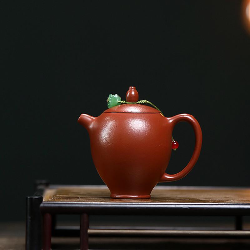 Chinese Yixing Purple Clay Teapot Beauty Tea Infuser Kettle Tradition Handmade Tea Pot Household Zisha Tea Set Teaware 110ml