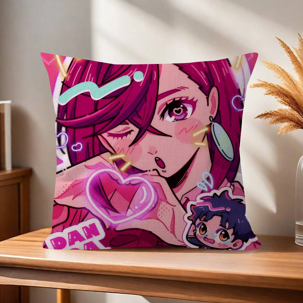 Romantic Anime DDANDADANS Pillow Cover Design Cushion Cover Decor Holiday Decorati