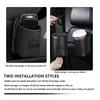 Leather Car Seat Cup Holder Hang Drink Storage Box Accessorie For Volvo S60 S80 S90 C30 XC40 XC60 XC70 XC90 V40 V60 V90 T6