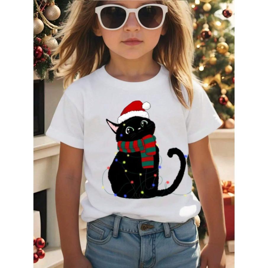 

Футболки для детей 4-15 лет, спортивная одежда, удобный полиэстер, футболки с длинным рукавом для девочек, детская одежда с мультяшным 3D-принтом 130