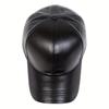 Light PU Leather Baseball Cap Men's and Women's Casual Hats Adjustable Fashion Hat Trucker Caps