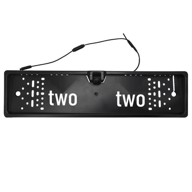HD Wireless Reversing Camera with European License Plate Frame