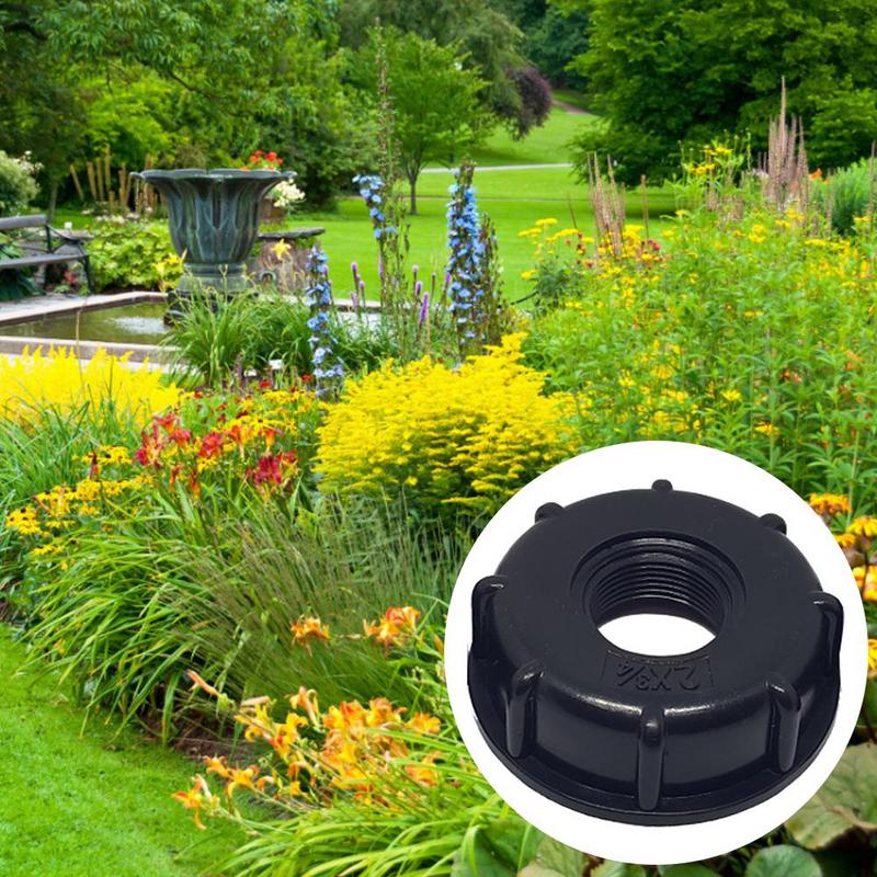 Durable IBC Tank Fittings Universal Coarse Threaded Cap 60mm Female Thread To 1/2 " 3/4" 1 " Water Tap Adapter Connector
