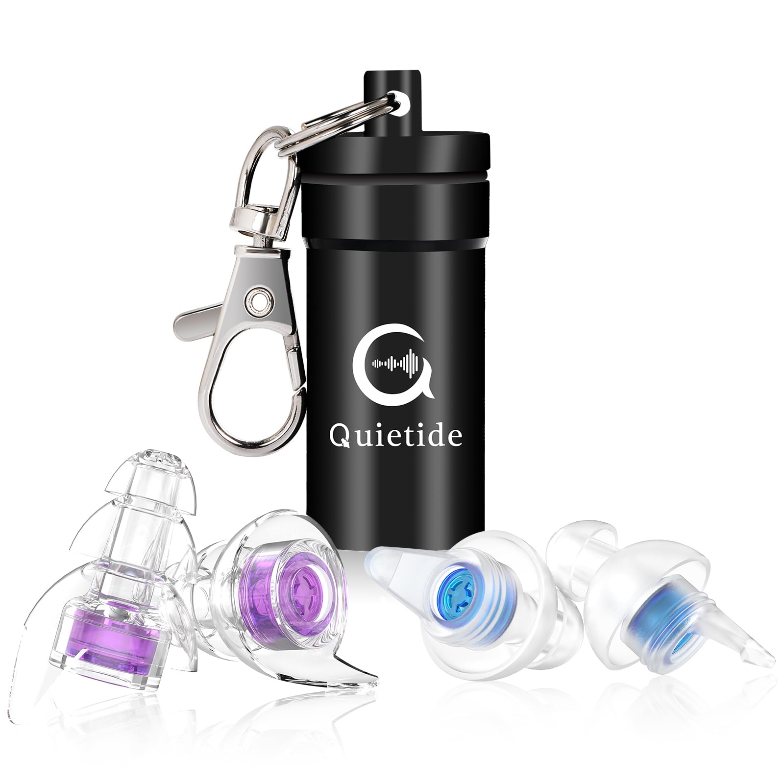 

Quietide Live Ear Protectors for Preventing Hearing Ideal for Enjoying Loud Music at and Washable and Includes Carrying Case and Japanese Q6 Blue and