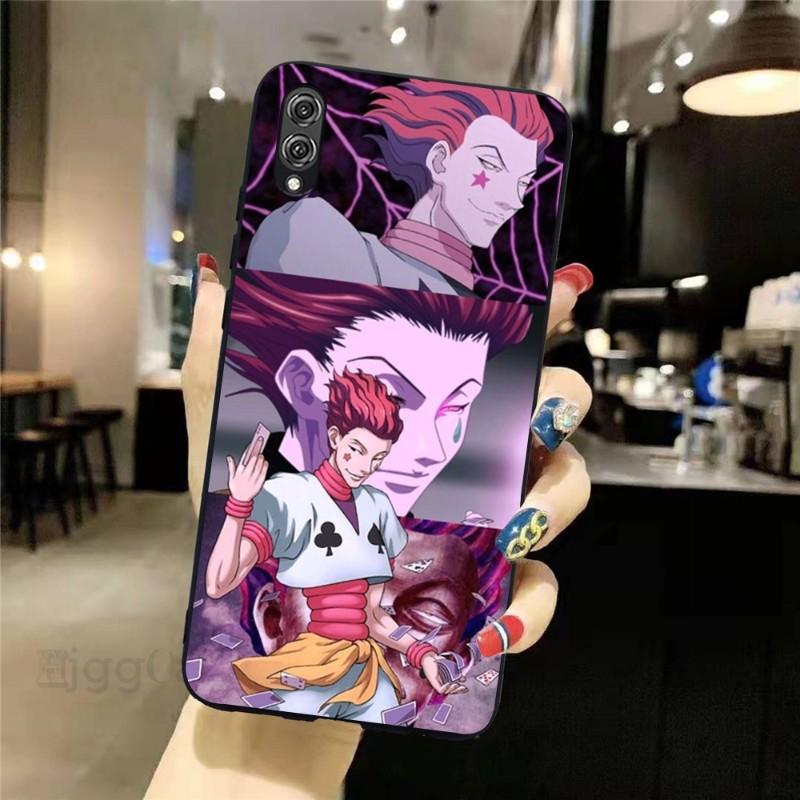 Pouzdro na telefon HUNTER X Hisoka Morow pro Honor 70 50 20 7S X9 X8 X7 Magic 4 3 Pro měkký černý kryt telefonu