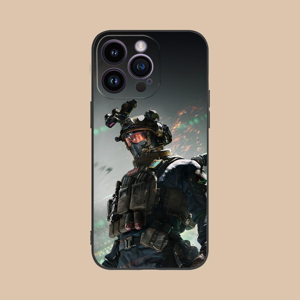 

Game Delta Force Printed Phone Case for iPhone 17 16 15 14 13 12 11 X XR XS 8 7 Air Pro Max Plus Mini Soft TPU Shockproof Cover iPhone 7 Plus