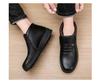 Men's Winter Non-Slip Slip-On Cotton Shoes for Middle-Aged & Elderly with Velvet Lining