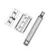   Double   , Stainless Steel Manual Shaving with Rotatable Design for Men, Detachable Blades, Lightweight and Portable for Salon or   Use 