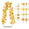 Xiaomi 200CM Autumn Artificial Maple Leaf Wreath Fake Leaf Plant Vine Home Decor Garden Halloween Wall Outdoor Doors Windows Decoration
