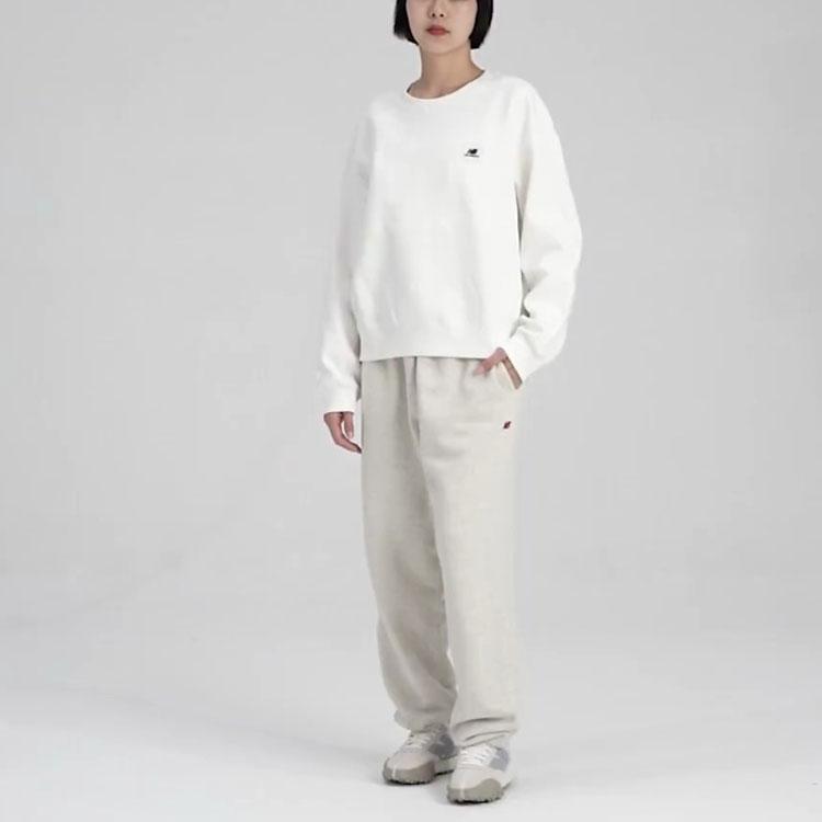New Balance Sweatshirt Women's White 5CC37142-WT