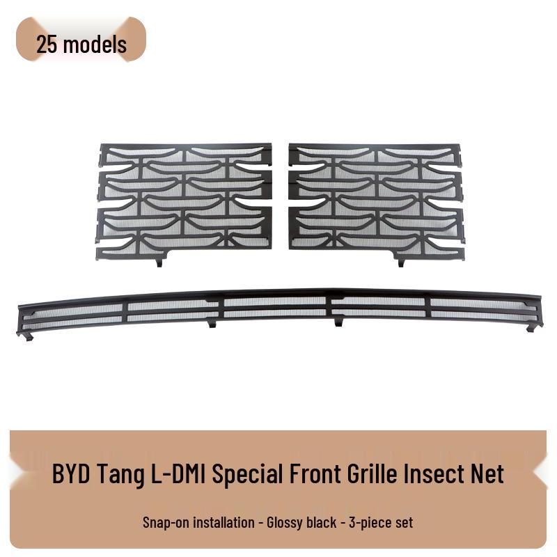 Сетка от насекомых на переднюю решетку BYD Tang DMI