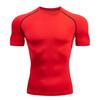 Men's 2026PRO Tight-Fit Quick Dry Short Sleeve Sports Tee - Breathable Muscle Control for Fitness Training