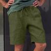 Leinenbekleidung für Herren Natürliche Leinenhosen für Herren Zeitgenössische Bequeme Qualität Weiches Leinen Tasche Farbe Shorts