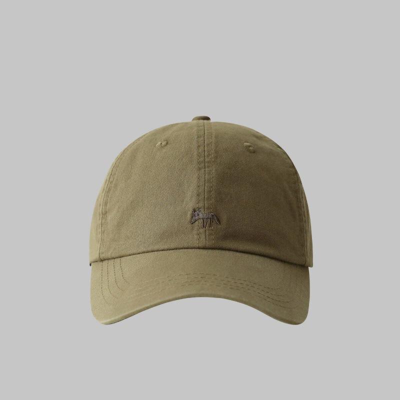 Cappellino da Baseball Ricamato Volpe Piccola Uomo e Donna con Visiera Larga Coprivolto Cappellino Piccolo con Visiera Cappello da Sole