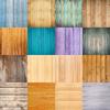 Backdrop Featuring an Industrial-Style Wooden Floor Theme for Outdoor Celebrations,Festive Events,Party,Wedding