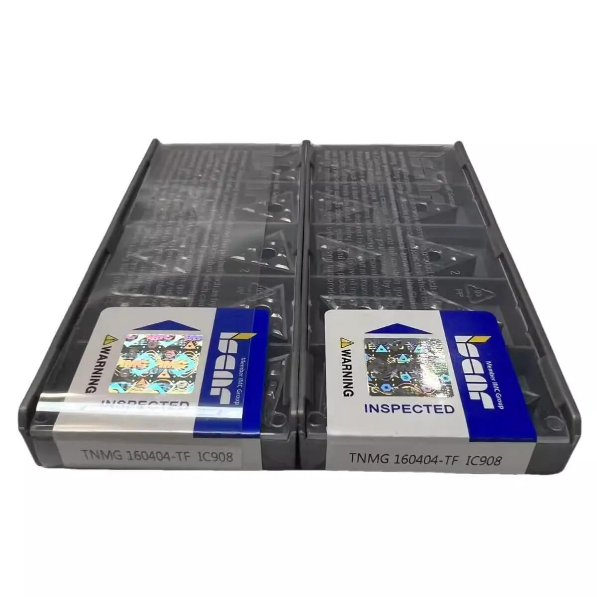 

ISCAR / TNMG160404-TF IC908 Industrial indexable carbide inserts 10 Pcs